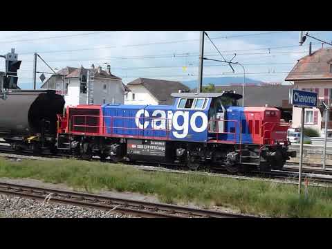 Orbe Chavornay TRAVYS Viel Betrieb in Chavornay am 12.06.2017