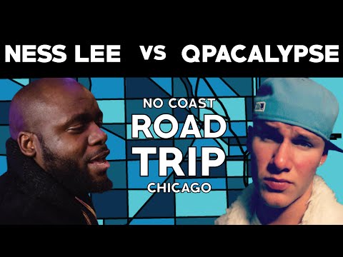 Ness Lee vs Qpacalypse - No Coast Raps | Road Trip (CHI)