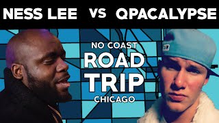 Ness Lee vs Qpacalypse - No Coast Raps | Road Trip (CHI)