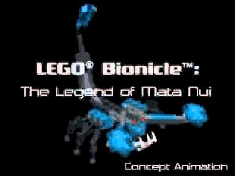 Legend of Mata Nui - Nui Jaga Walk Cycle
