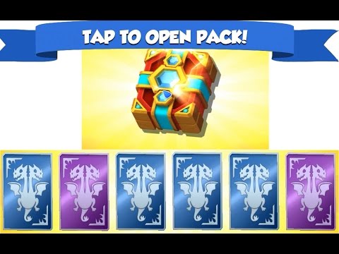 [Clan Event] Finished Tap to Open Pack - Dragon Mania Legends
