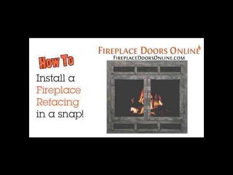 How to Install a Fireplace Refacing