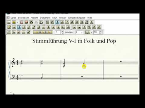 Stimmführung -Pop-Folk-Tutorial