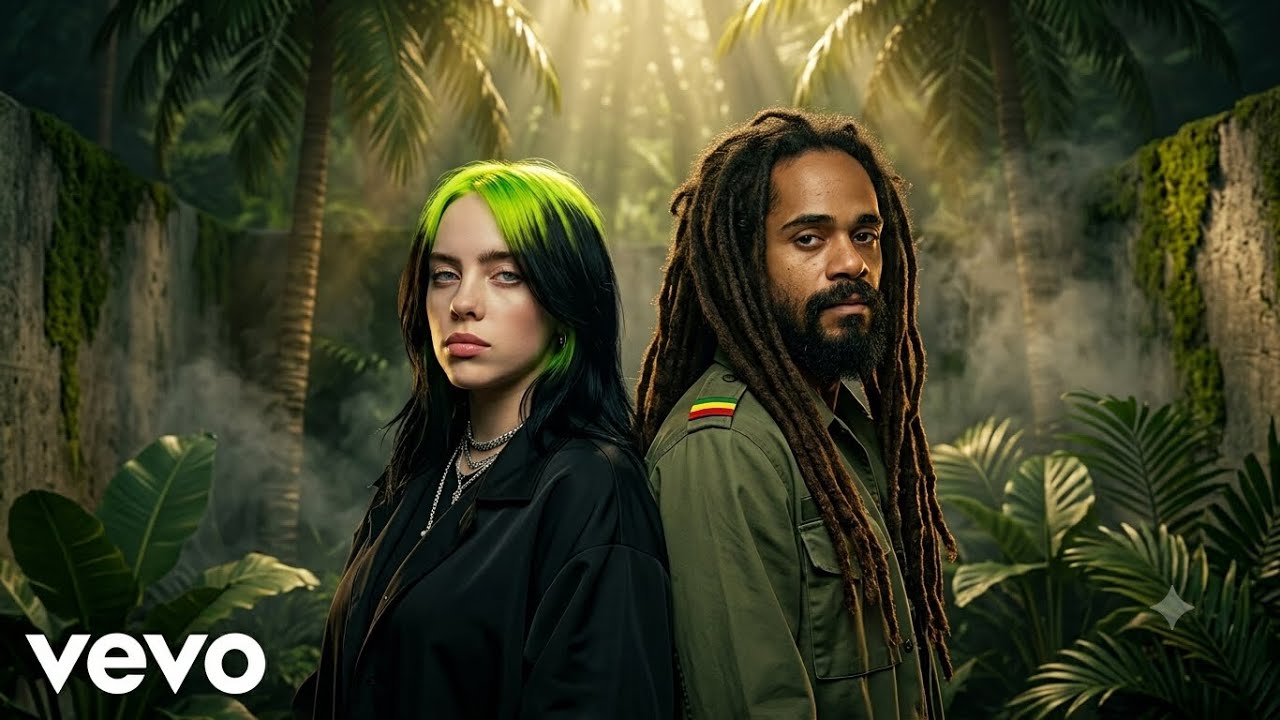 Ashes To The Ocean by Damian Marley ft. Billie Eilish — Official Music Video