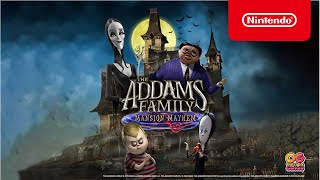 Nintendo The Addams Family: Mansion Mayhem – Launch Trailer – Nintendo Switch anuncio
