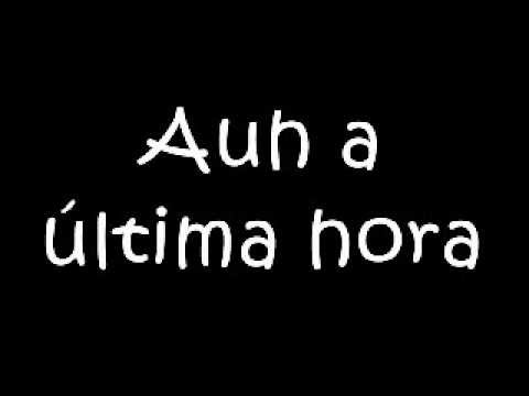 Pensador Loco- Auh a última hora