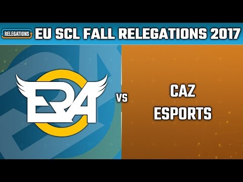 SMITE: SCL Fall Relegations EU 2017 - ERA Eternity vs. CAZ Esports