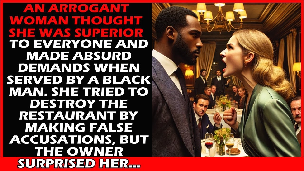 "I DON'T WANT HIM TO SERVE ME." SHE WANTED TO HUMILIATE HIM, BUT WHAT THE OWNER DID LEFT!