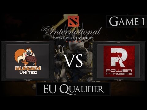Dota 2 The International 2015 Burden United vs Power Rangers