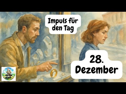 Inspiration for the day - December 28, 2025 – Pastor Bernd