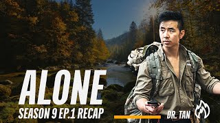Alone Season 9 Episode 1 Recap: Shelters, Hunting, Fishing, Bug Bites, SALT, Hunger Pains