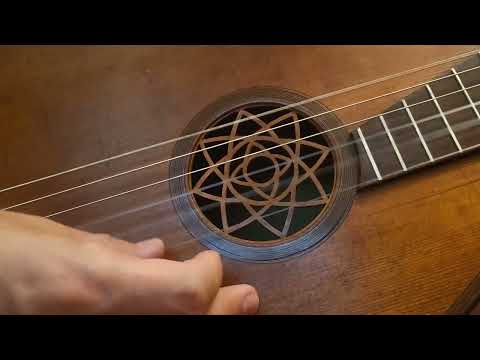 ✴️ Video Included – 1890s Restored Antique Pre-war German Guitar Lute – Flame Maple, Great Condition and Wonderful Sound image 14