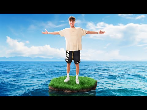 Ich verbringe 24 Stunden auf der KLEINSTEN INSEL Deutschlands