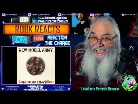 New Model Army Reaction - The Charge - First Time Hearing - Requested