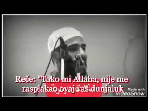 Plačeš li za dunjalukom ili Ahiretom?