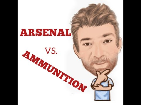 English Tutor Nick P Lesson (520) The Difference Between Ammunition and Arsenal
