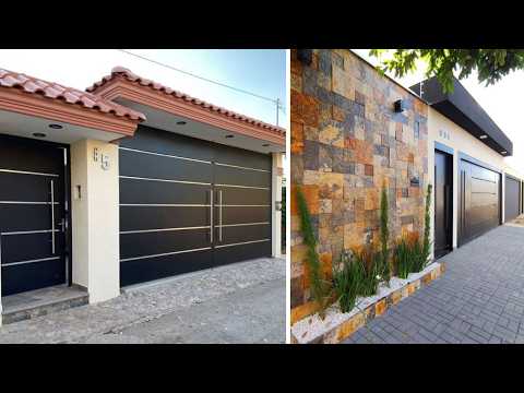 +158 DISCREET and ELEGANT FACADES IDEAS for the FRONT of your HOME and make it look SPECTACULAR