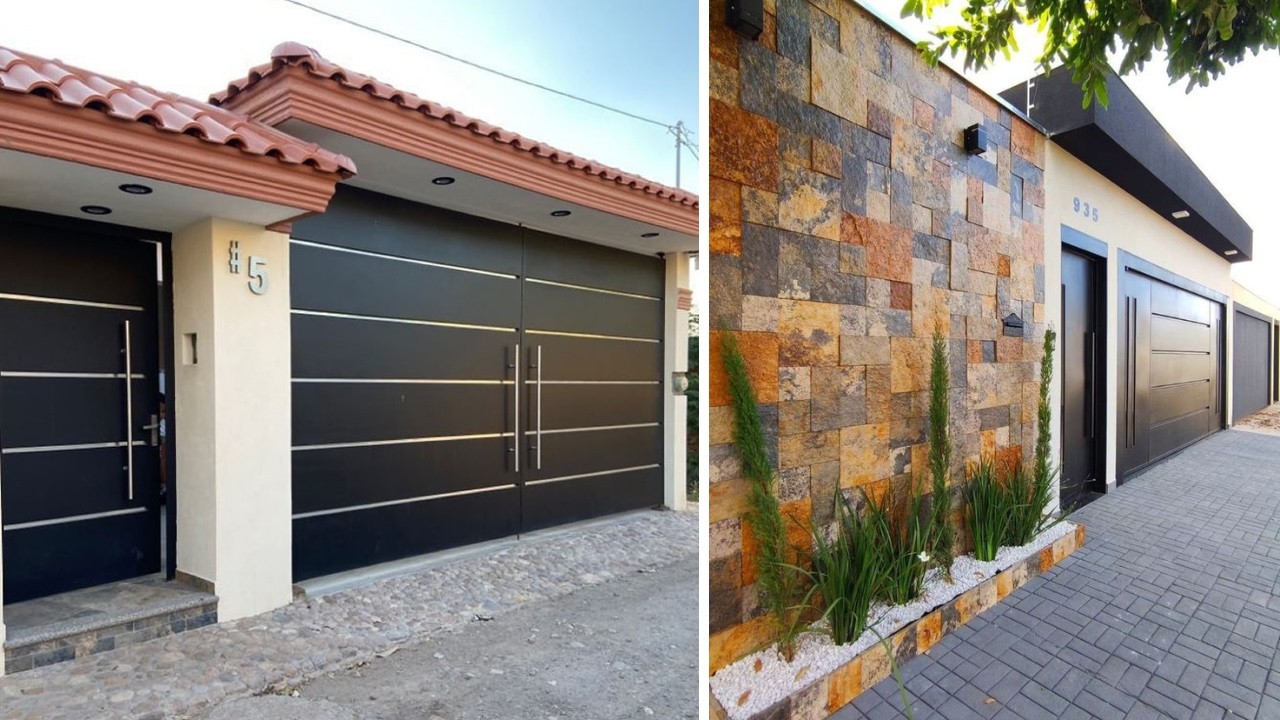 +158 DISCREET and ELEGANT FACADES IDEAS for the FRONT of your HOME and make it look SPECTACULAR