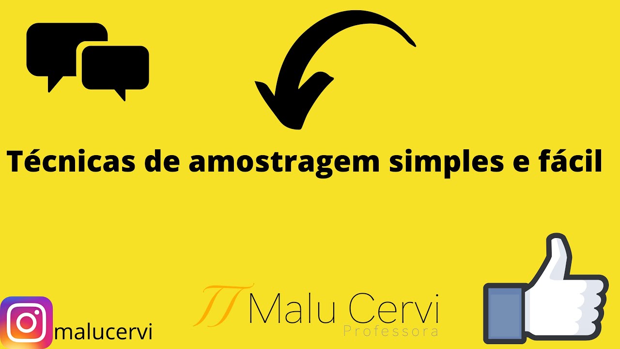 Técnicas de Amostragem