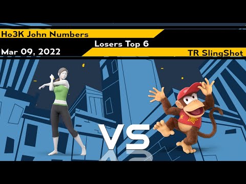 [Smash Ultimate] Ho3K | John Numbers vs TR | SlingShot - Xeno232 (L.Top 6)