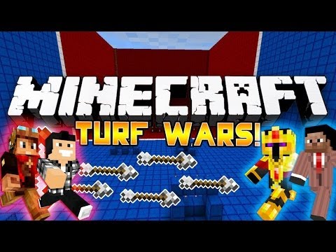 Furious Jumper -  Minecraft - Turf Wars on Mineplex!  (With Oxilac and AznDarkProduction)