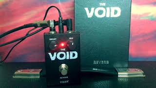 Video thumbnail for DEADBEAT The Void Reverb Pedal Demo by Nobes Music