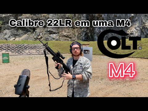 Colt M4 calibre 22LR fabricada pela whalther