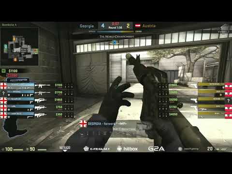 Georgia vs Austria CS:GO The World Championships 2015 European Qualifier