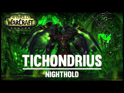 Raid Icons Vs. Tichondrius - Nighthold Mythic