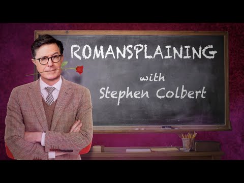 Handticipation, Darwining, Resigning - Stephen Colbert Explains The Latest Relationship Terms