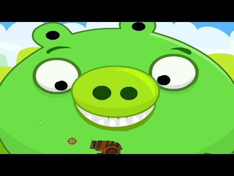Angry Birds Collection 2- BIRDS CANNON SHOOTING BOSS BAD PIGS!
