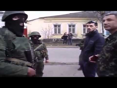 Разговор Украинских военных с Российскими солдатами в Феодосии