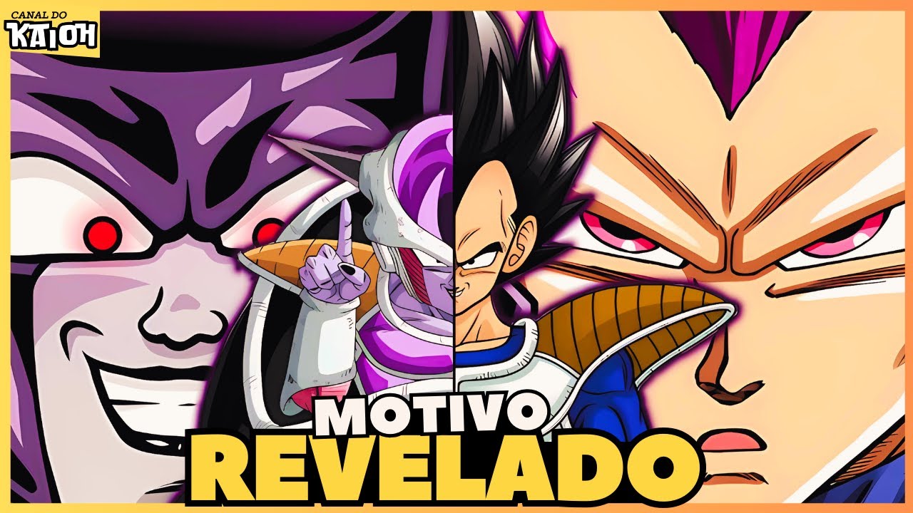 MISTÉRIO! POR QUE FREEZA DEIXOU VEGETA VIVER?