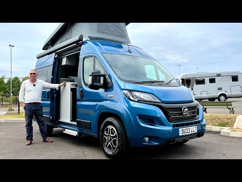 £78,000 Camper Van Tour : 2022 Hymer Campervan Free 540 Blue Evolution