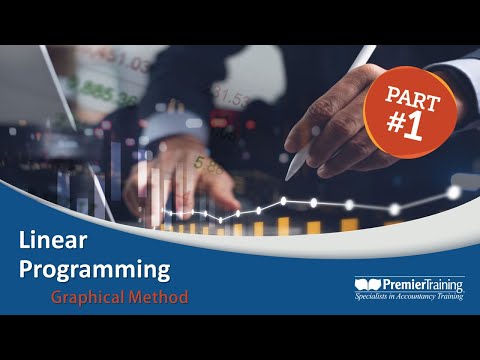 Linear Programming - Part 1 (Graphical Method) - AAT L4 Applied Management Accounting (AMAC)