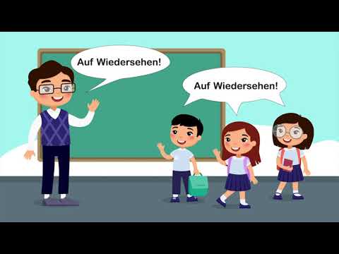 Lektion 1 (A) - Die Begrüßung & Die Verabschiedung