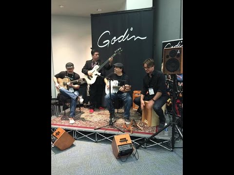 David Correa Group - Godin Guitars - NAMM 2017 - Latin/World Guitar