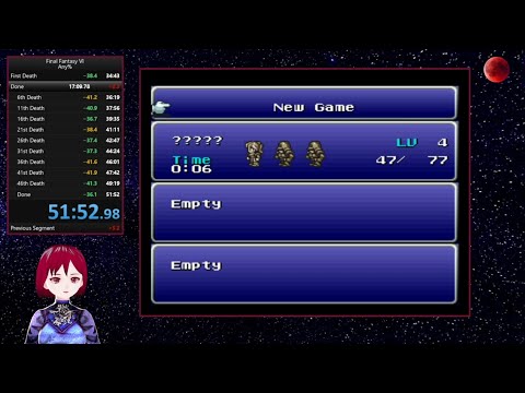 Final Fantasy VI any% (SNES) speedrun - 51:52