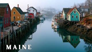 Maine : The Most Beautiful Places in Maine You'll Ever See | 4K Travel Video