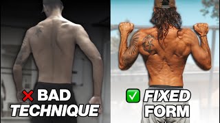 How Pull-ups change your back IF done right.