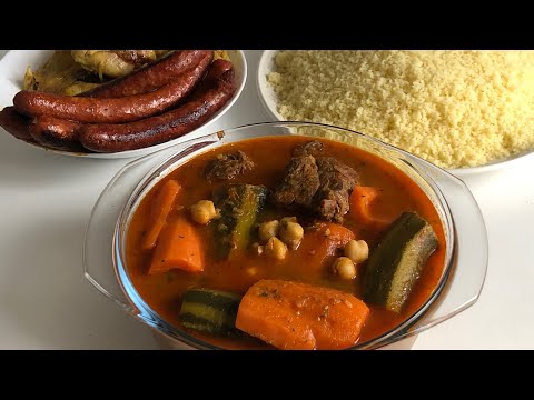 Mon couscous Royal recette simple /royal couscous / الكسكس الملكي