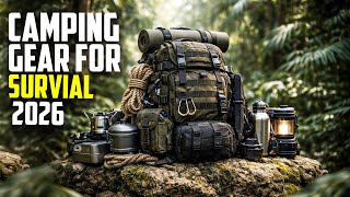 MUST-HAVE SURVIVAL GEAR 2026 – AMAZON CAMPING ESSENTIALS! ➤ 76