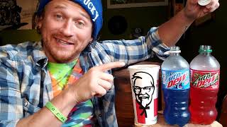 Will KFC's Exclusive Mountain Dew Sweet Lightning be the new Baja Blast Plus two more new Flavors!!