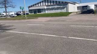 Outside