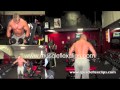 Collin Tucker interview mandatory poses and biceps workout. 