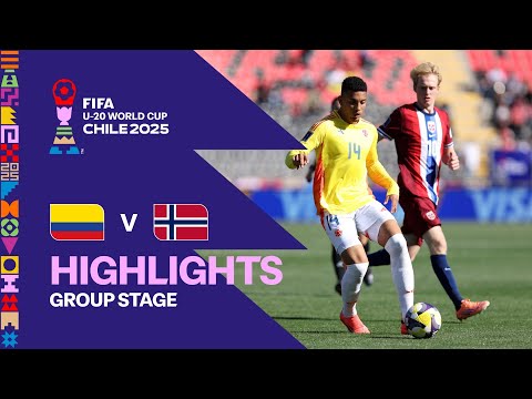 Colombia vs Norway Highlights | FIFA U-20 World Cup Chile 2025