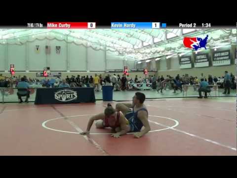 University Nat`ls FS  79 KG / 174 lbs: Mike Curby vs. Kevin Hardy