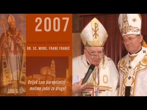 Nadbiskup Franić: Uvijek sam bio optimist - molimo jedni za druge!
