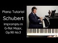 Schubert Impromptu in G-flat Major, Op.90 No.3 (D.899) Tutorial