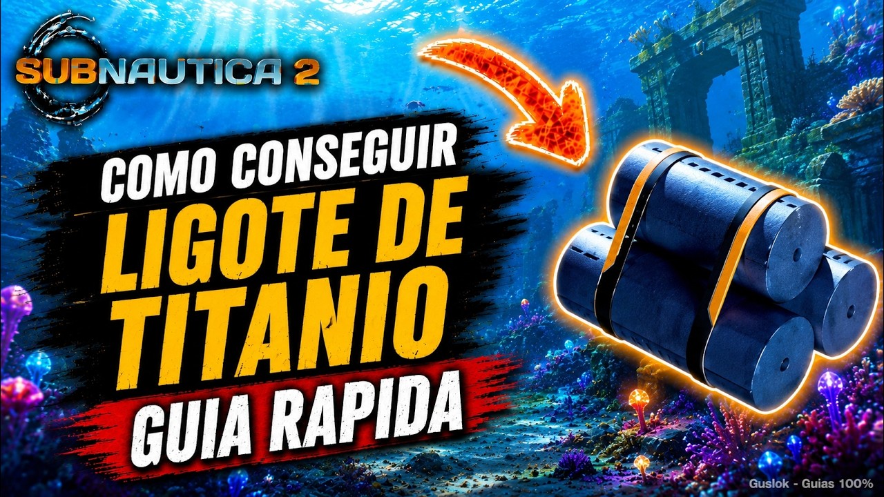 Cómo Conseguir Lingotes de Titanio Fácil | Receta y Materiales Subnautica 2 Cómo Conseguir Lingotes de Titanio Fácil | Receta y Materiales Subnautica 2
